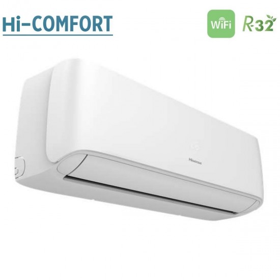 Climatizzatore condizionatore hisense trial split inverter serie hi-comfort 9+9+12 con 3amw52u4rja r-32 wi-fi integrato 9000+9000+12000