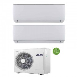 Climatizzatore condizionatore aux inverter plus fh dual 7+12 a++/a+ wifi ready am2h14/4dr3 r-32 7000+12000