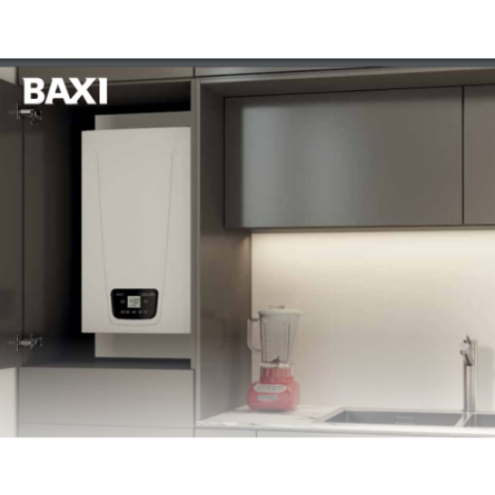 Caldaia Baxi Duo-Tec Compact e 28 kw a Condensazione Low Nox Completa Di Kit Scarico Fumi Metano o Gpl : Climafast
