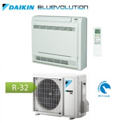 Climatizzatore condizionatore daikin bluevolution inverter a pavimento serie f 9000 btu wi-fi ready a++ r-32 fvxm25f : climafast