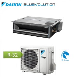 Climatizzatore condizionatore daikin bluevolution inverter canalizzato ultrapiatto 12000 btu wi-fi ready r-32 fdxm35f3