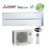 Climatizzatore condizionatore mitsubishi electric inverter msz-ln kirigamine style 18000 btu pearl white msz-ln50vgv - wi-fi r-32 a+++