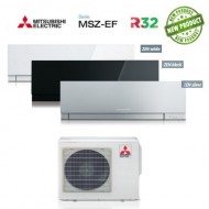 Climatizzatore condizionatore mitsubishi electric trial split inverter msz-ef kirigamine zen r-32 7000+7000+7000 con mxz-3f54vf new 7+7+7