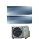 Condizionatore daikin dual split inverter serie emura iii silver wi-fi r-32 bluevolution 7000+15000 con 2mxm50n9 : climafast