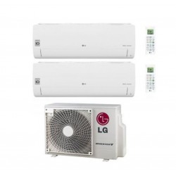 Climatizzatore condizionatore lg dual split inverter serie libero smart 9+12 con mu2r15 ul0 r-32 wi-fi integrato 9000+12000 + novità