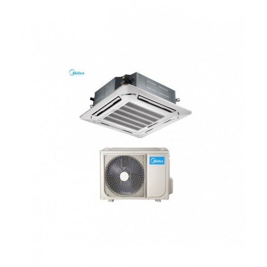 Condizionatore climatizzatore midea cassetta 4 vie slim 90x90 r-32 24000 btu mcd1-24hrfnx(ga)