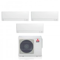 Climatizzatore Condizionatore Mitsubishi Electric Trial Split Inverter Linea Plus Serie AY 9+12+18 con MXZ-3F68VF R-32 Wi-Fi Integrato 9000+12000+18000 : Climafast