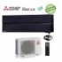 Climatizzatore condizionatore mitsubishi electric inverter msz-ln kirigamine style 18000 btu onyx black msz-ln50vgv - wi-fi r-32 a+++