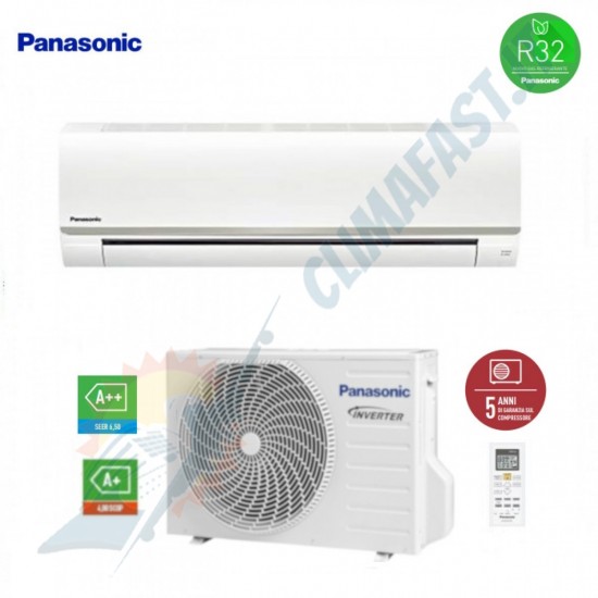 Panasonic climatizzatore condizionatore panasonic inverter serie fz 12000 btu cs-fz35uke r-32 classe a++ wi-fi optional