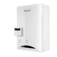 Caldaia rinnai a condensazione zen 29 kw low nox wi-fi integrato metano/gpl completa di kit fumi : climafast
