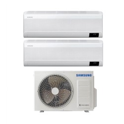 Climatizzatore Condizionatore Dual Split Inverter Samsung Serie Windfree Avant 9000+12000 btu con AJ040TXJ2KG/EU A+++ Wi-Fi 9+12 R-32 : Climafast