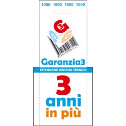 Servizio estensione di garanzia "g3" - fino a 1000 euro